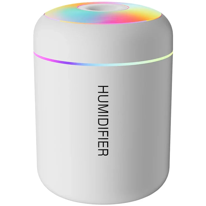 Portable 180ml Mini USB Humidifier & Aromatherapy Diffuser | Quiet Cool Mist for Car, Home & Office